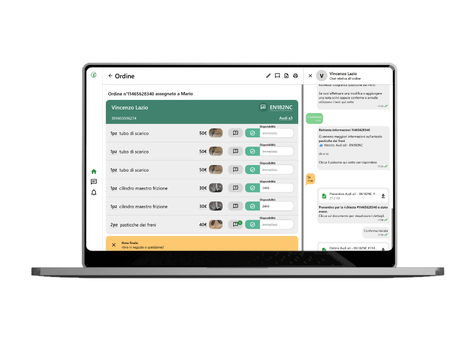 echat visto dal notebook